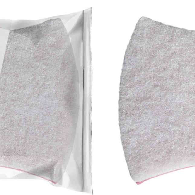Estropajo Fibra Con Esponja Blanco Y Rosa 16,5X10X1,5 cm., Lote 2 Unidades