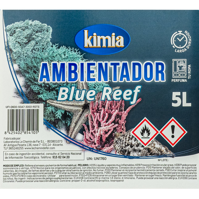 KIMIA PERFUMADOR AMBIENTADOR DE HOGAR Blue Reef 5L