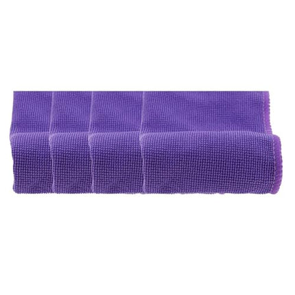 KIMIA · Paño Microfibra Micropunto 38x40 Morado · Set 4