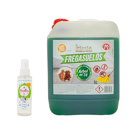 KIMIA · Pack Fregasuelos Profesional Mascotas 5L + Spray Protector