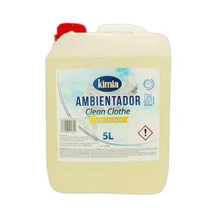 KIMIA · Ambientador Concentrado Clean Clothe · 5L