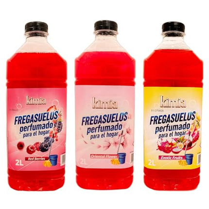 KIMIA · Pack Yourself Red · 3 Fregasuelos 2L