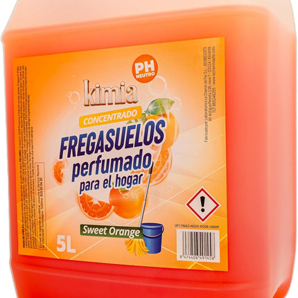 KIMIA Fregasuelos Concentrado Sweet Orange 5L - frontal
