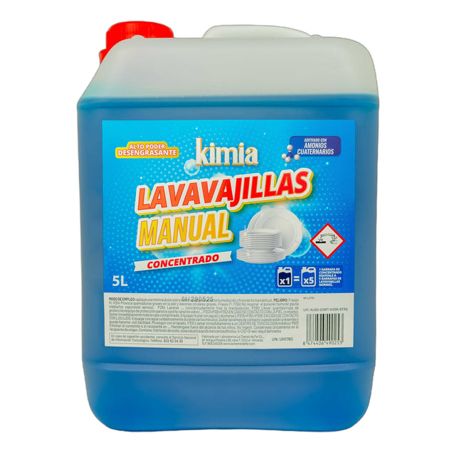 KIMIA · Lavavajillas Manual BAC · 5L