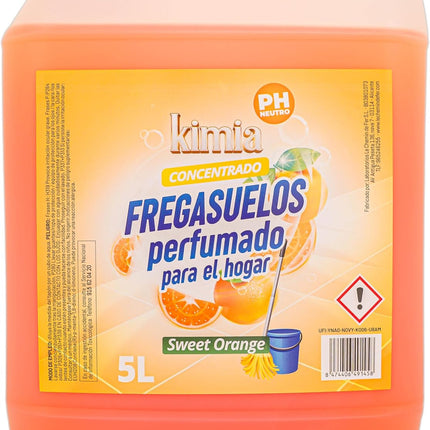 KIMIA Fregasuelos Concentrado Sweet Orange 5L - lateral