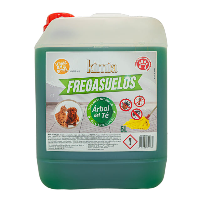KIMIA | FREGASUELOS CONCENTRADO ÁRBOL DEL TÉ – ESPECIAL MASCOTAS 5 L