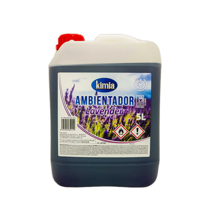Ambientador Profesional Lavender Flower KIMIA | Perfumador 5L Lavanda Intensa | Aroma Relajante de Alta Persistencia