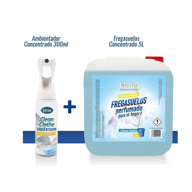 KIMIA FREGASUELOS GOTA CLEAN CLOTHE 5L + ATOM 300ML
