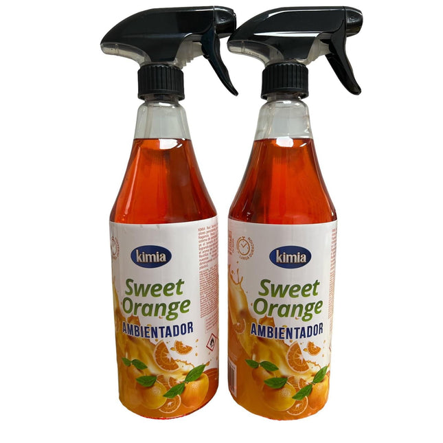 KIMIA PACK 2 AMBIENTADOR DE HOGAR SWEET ORANGE 750 ML