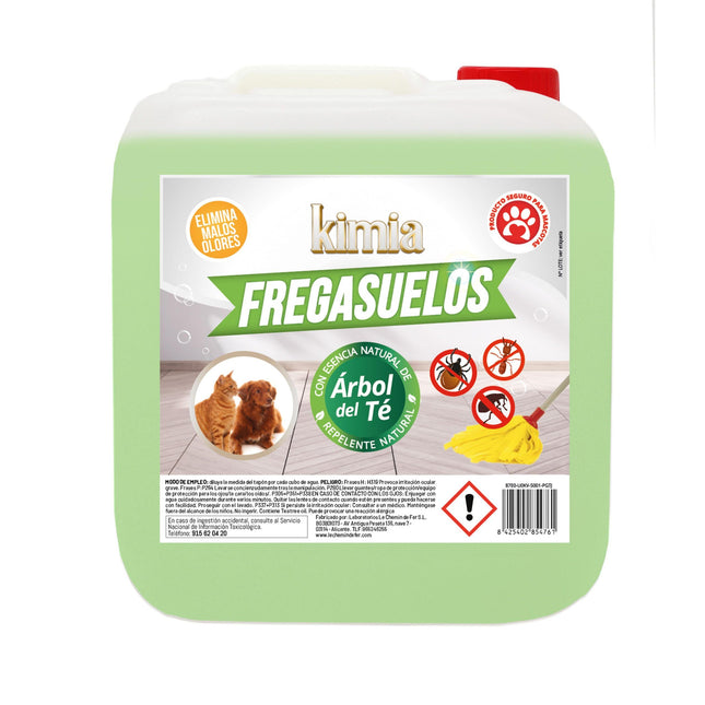 KIMIA | FREGASUELOS CONCENTRADO ÁRBOL DEL TÉ – ESPECIAL MASCOTAS 5 L