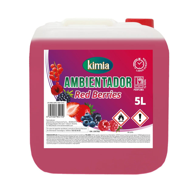 KIMIA PERFUMADOR ANBIENTADOR DE HOGAR Red Berries 5L