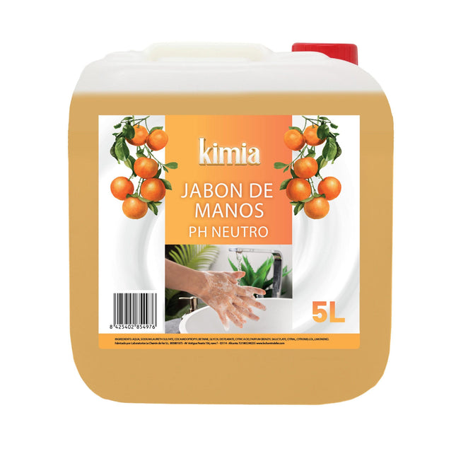 JABÓN DE MANOS COSMÉTICO KIMIA PH NEUTRO CITRUS 5 KG