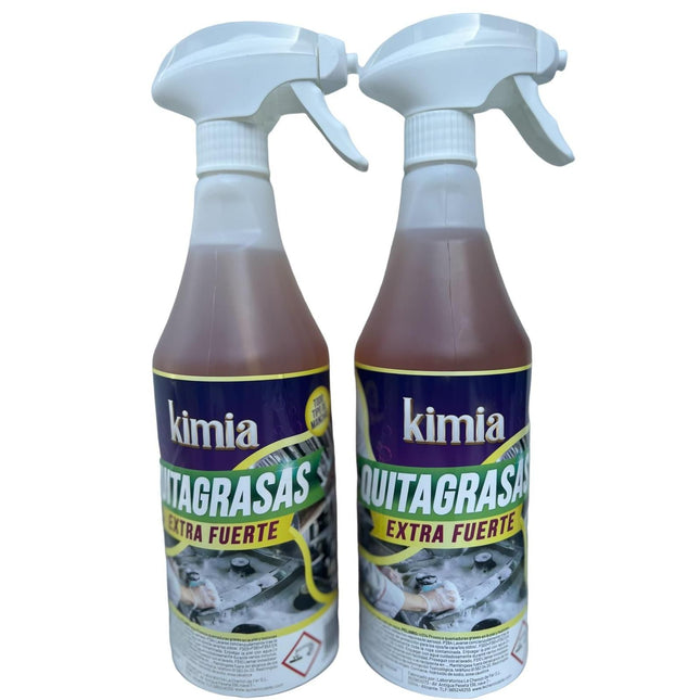 KIMIA PACK 2 QUITAGRASAS ESPUMA 750 ML - BARBACOAS Y PLANCHAS