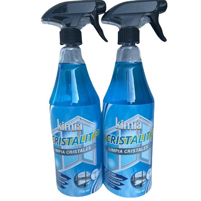 KIMIA PACK 2 CRISTALIT SUPERDRY 750ml SECADO ULTRARAPIDO CRISTALES