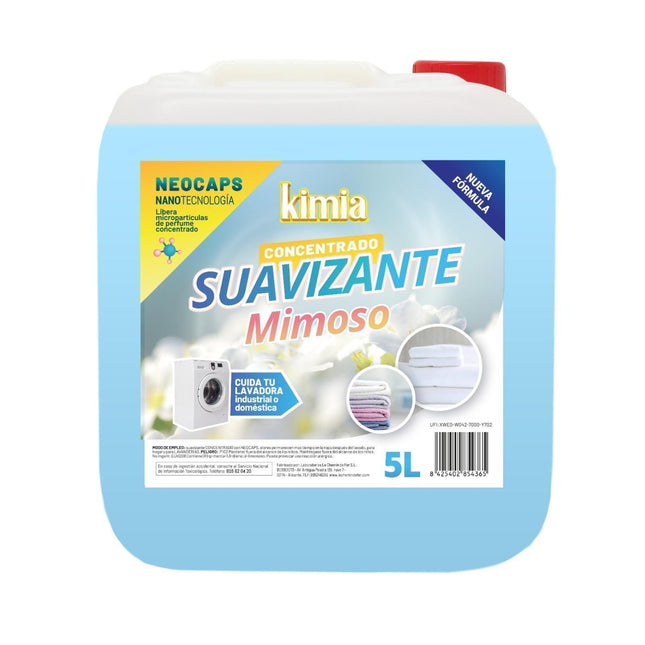 KIMIA | SUAVIZANTE CONCENTRADO SPRING BLOOM 5 L – 90 LAVADOS DE FRESCOR PRIMAVERAL