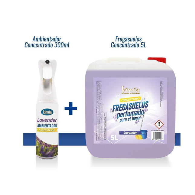 KIMIA FREGASUELOS GOTA LAVENDER FLOWER 5L + ATOM 300ML