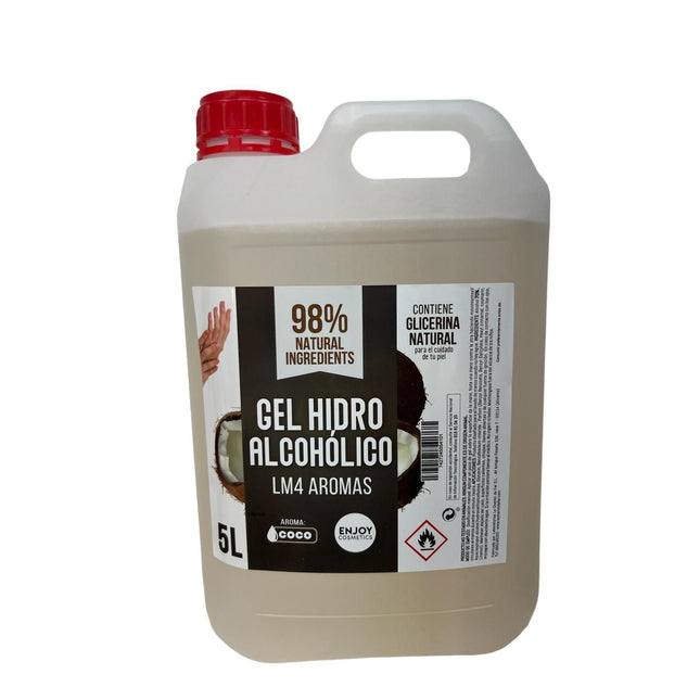 KIMIA GEL HIDROALCOHÓLICO COCO 70% ALCOHOL 5L