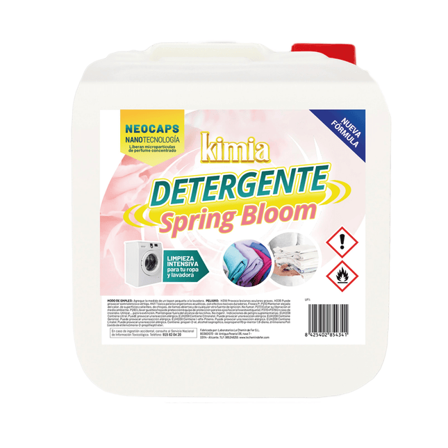 DETERGENTE CONCENTRADO ECOLÓGICO KIMIA SPRING BLOOM 5KG