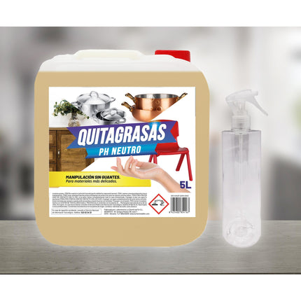 KIMIA QUITAGRASAS CÍTRICO PH NEUTRO PLUS 5L