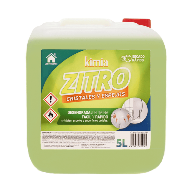 KIMIA LIMPIA CRISTALES ZITRO 5L