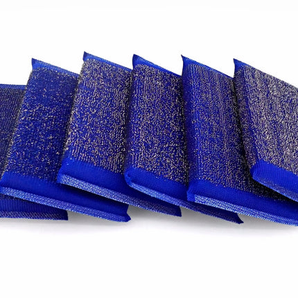 Estropajo Esponja-Acero Azul Inox Anónimo Set 2