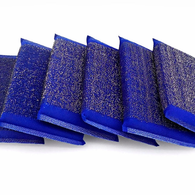 Estropajo Esponja-Acero Azul Inox Anónimo Set 2