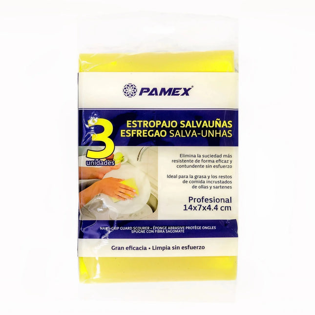 Estropajo Salvauñas Profesional Set 3 Verde