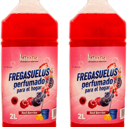 KIMIA · Fregasuelos Red Berries · Pack 2 x 2L