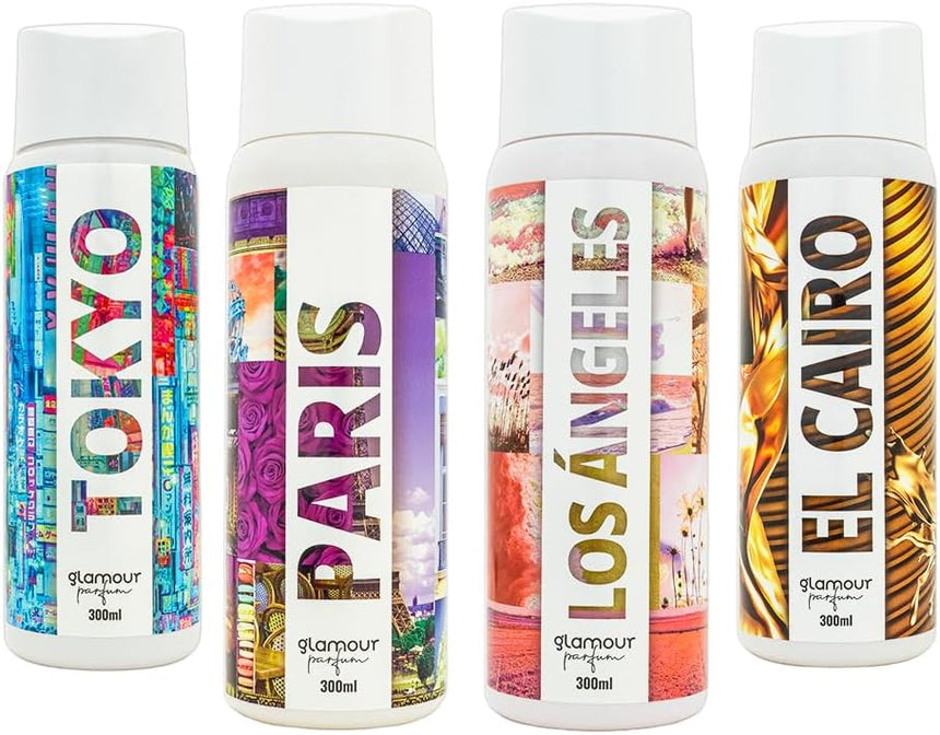 KIMIA Glamour Parfum · Pack Cosmopolitan 4 Recambios · 300 ml