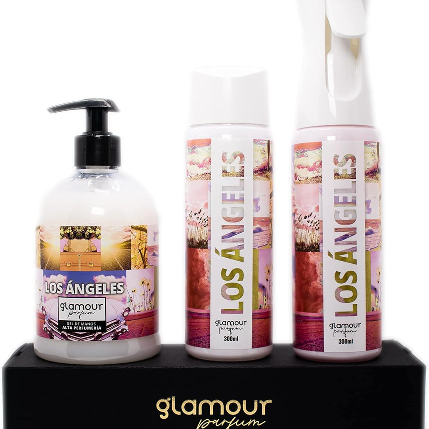 KIMIA Glamour Parfum · Pack Ambientador + Recambio + Jabón · Los Ángeles