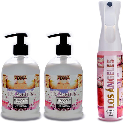 KIMIA Glamour Parfum · Pack Jabón + Ambientador · Los Ángeles