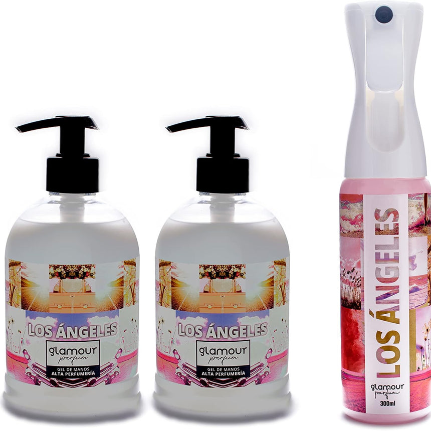 KIMIA Glamour Parfum · Pack Jabón + Ambientador · Los Ángeles