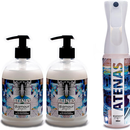 KIMIA Glamour Parfum · Pack Jabón + Ambientador · Atenas