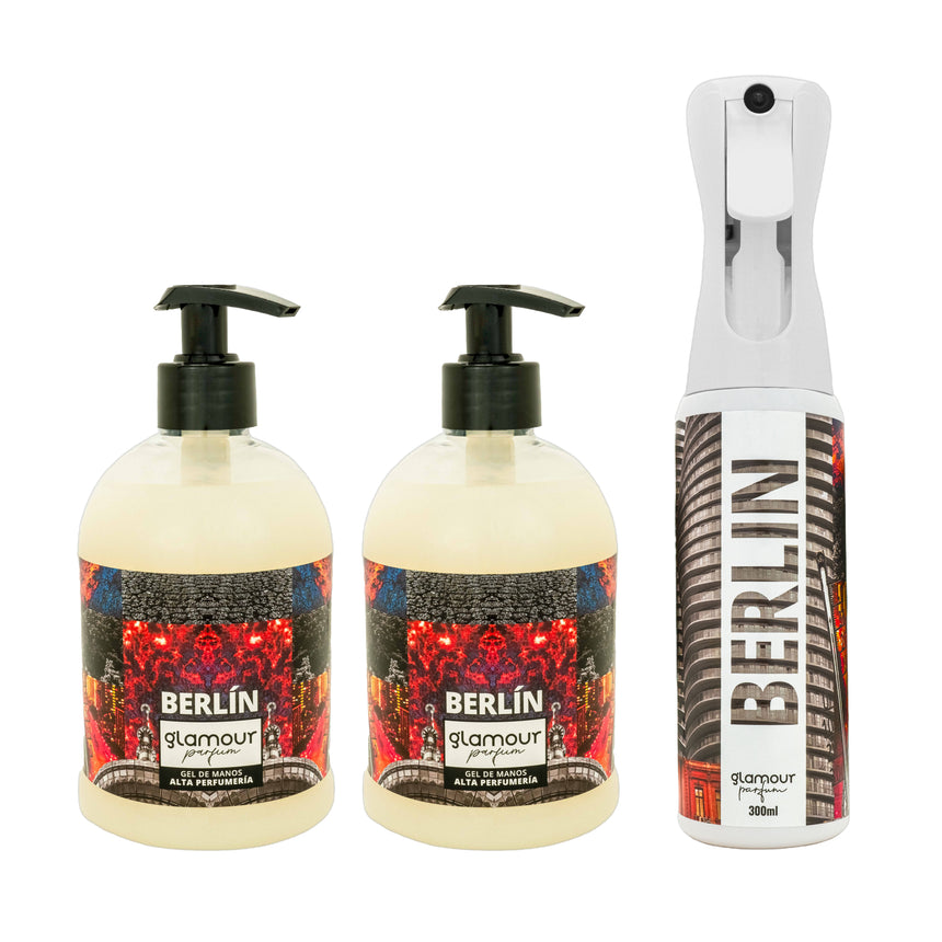 KIMIA Glamour Parfum · Pack Jabón + Ambientador · Berlín