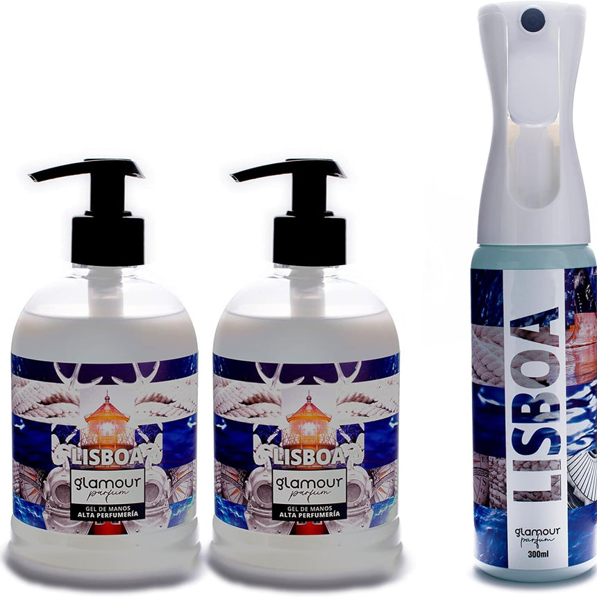 KIMIA Glamour Parfum · Pack Jabón + Ambientador · Lisboa