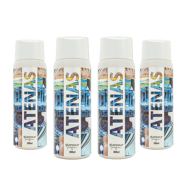 KIMIA Glamour Parfum · Pack 4 Recambios Atenas · 300 ml