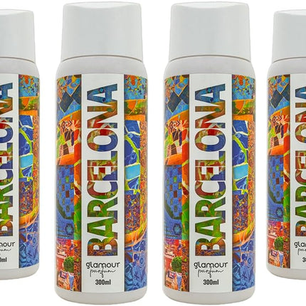 KIMIA Glamour Parfum · Pack 4 Recambios Barcelona · 300 ml