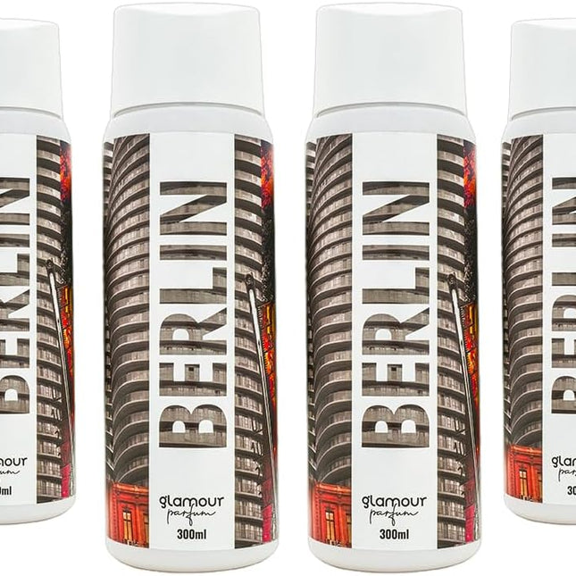 KIMIA Glamour Parfum · Pack 4 Recambios Berlín · 300 ml