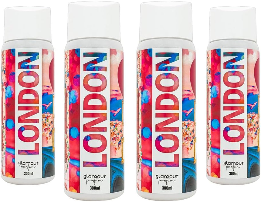 KIMIA Glamour Parfum · Pack 4 Recambios Londres · 300 ml