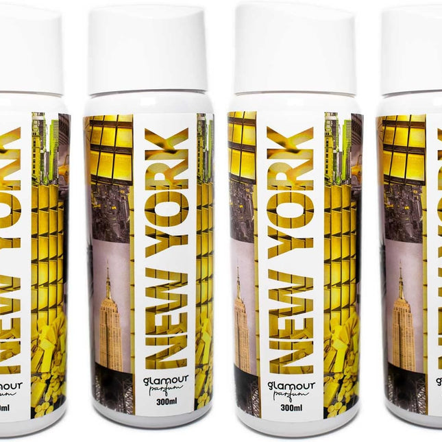 KIMIA Glamour Parfum · Pack 4 Recambios New York · 300 ml
