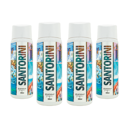 KIMIA Glamour Parfum · Pack 4 Recambios Santorini · 300 ml