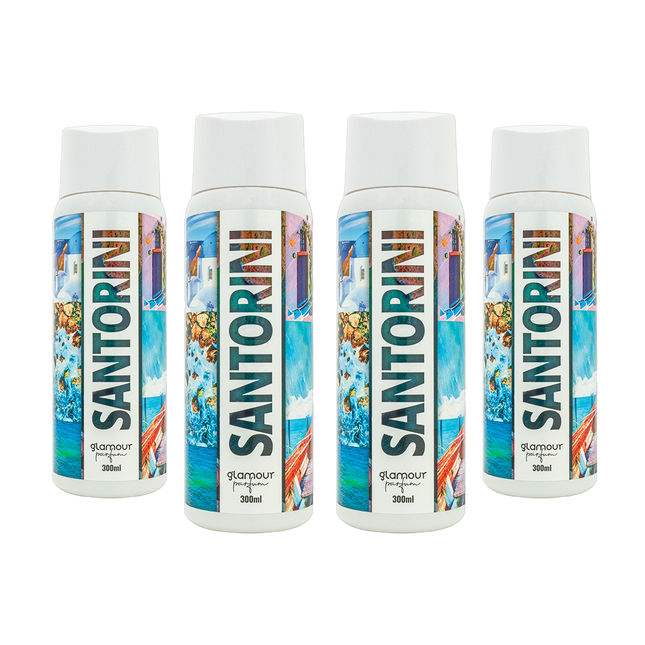 KIMIA Glamour Parfum · Pack 4 Recambios Santorini · 300 ml