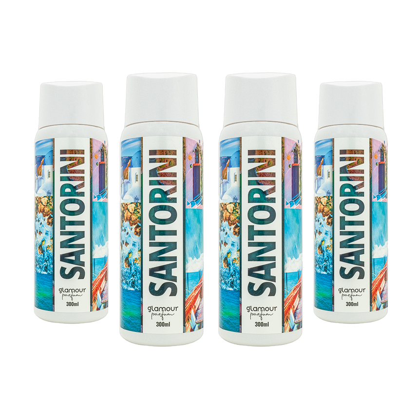 KIMIA Glamour Parfum · Pack 4 Recambios Santorini · 300 ml