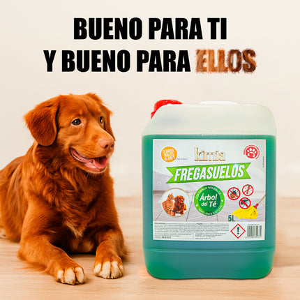KIMIA | PACK 2 FREGASUELOS CONCENTRADO ÁRBOL DEL TÉ – ESPECIAL MASCOTAS 2 L