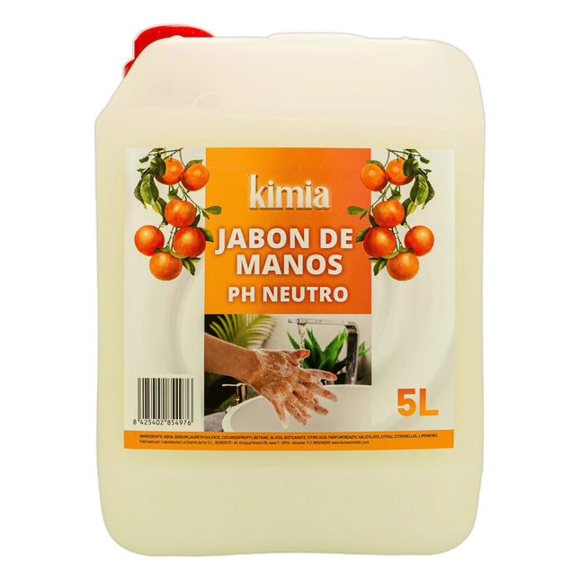 JABÓN DE MANOS COSMÉTICO KIMIA PH NEUTRO CITRUS 5 KG