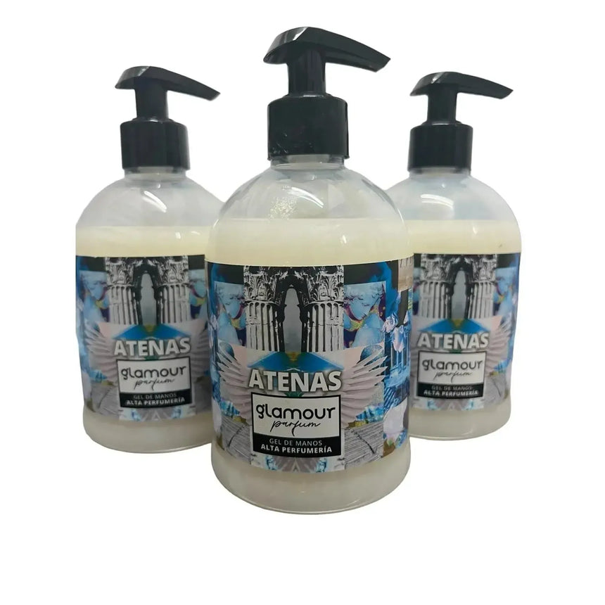 KIMIA Glamour Parfum · Pack 3 Jabones y Geles Atenas · PH Neutro