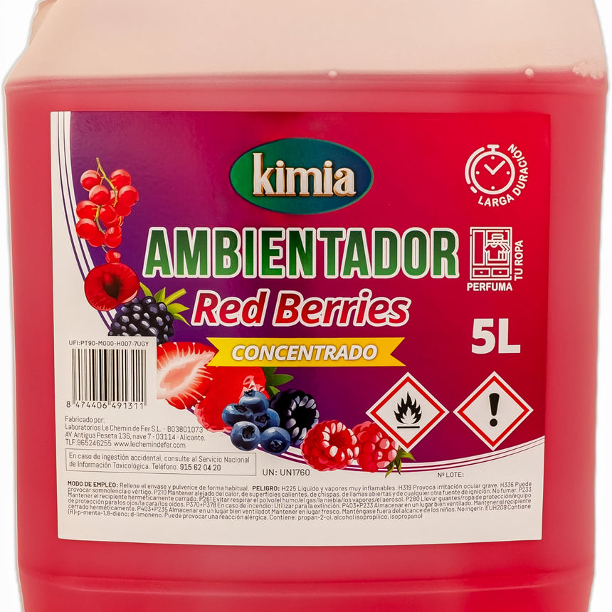 KIMIA · Ambientador Hogar Red Berries · 5L