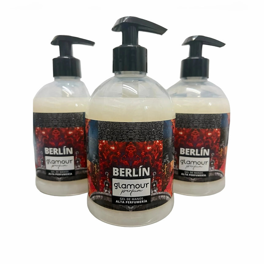 KIMIA Glamour Parfum · Pack 3 Jabones y Geles Berlín · PH Neutro