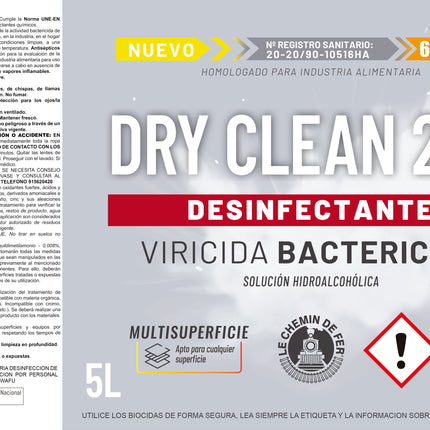 KIMIA DESINFECTANTE TEXTIL MULTISUPERFICIE 5L