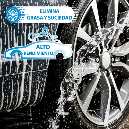 KIMIA - Detergente Especial DSM Car 5L | Para Llantas y Carrocerías | Limpieza Coche | Alto Rendimiento | Protege y Elimina Grasa y Suciedad | Acabado Brillante | Uso Doméstico y Profesional